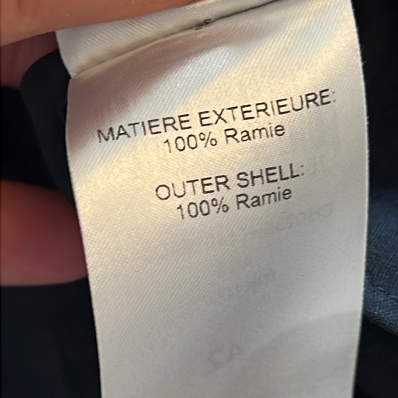 CHLOE COLLARLESS BLOUSE 2024 NWOT - Picture 12 of 12